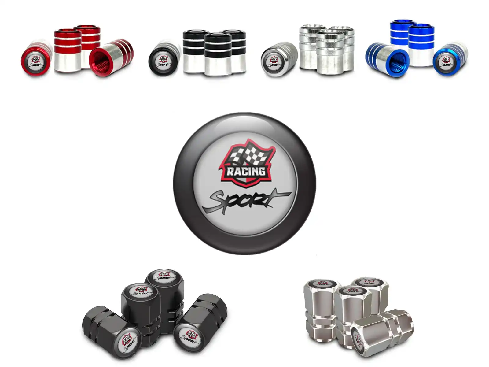 Tire Valve Stem Caps for Bicycle Custom Edition